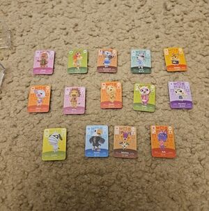 Animal Crossing Amiibo Character Cards | 14 Amiibo